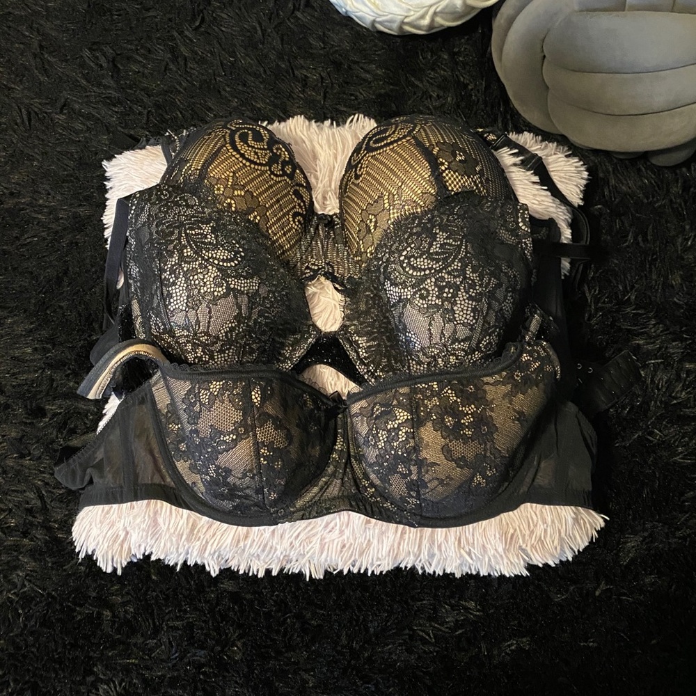 Bundle bras beautiful lace over black all 3. - Picture 2 of 16